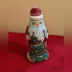 Vintage Christmas SANTA Matryoshka Doll